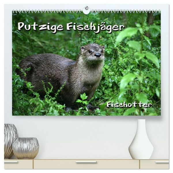 Produktbild: Putzige Fischj&auml;ger (hochwertiger Premium Wandkalender 2027 DIN A2 quer), Kunstdruck in Hochglanz