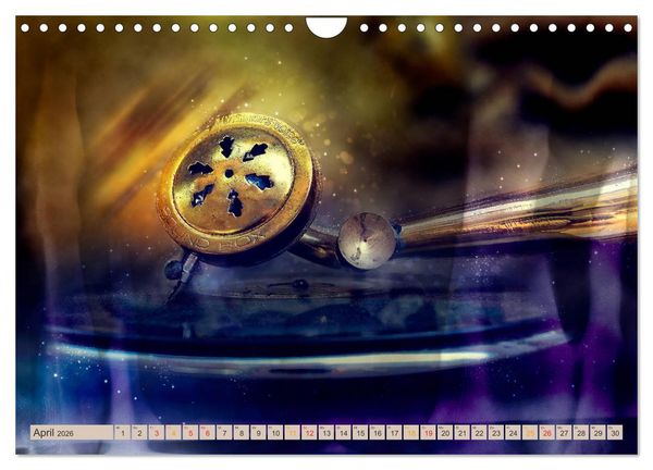 Produktbild: Grammophone - Zeitzeugen der Geschichte (Wandkalender 2026 DIN A4 quer), CALVENDO Monatskalender