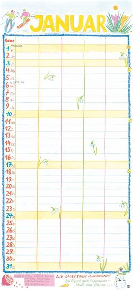 Produktbild: Gabi Kohwagner Unser Familienkalender 2027