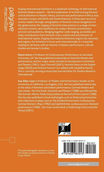 Produktbild: Staging International Feminisms