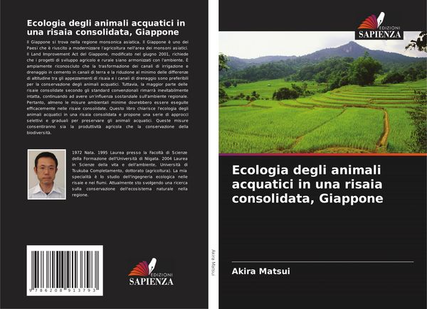 Produktbild: Ecologia degli animali acquatici in una risaia consolidata, Giappone