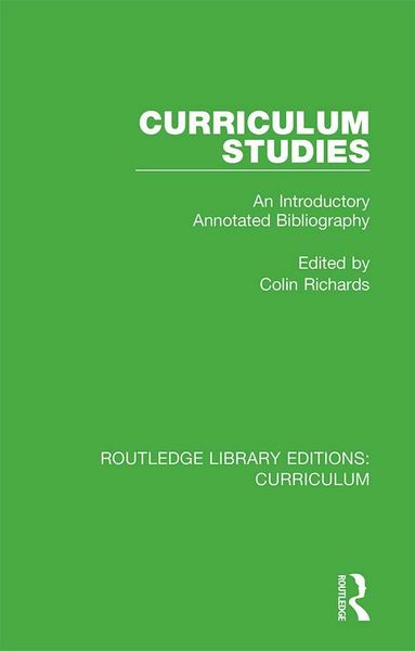 Produktbild: Curriculum Studies