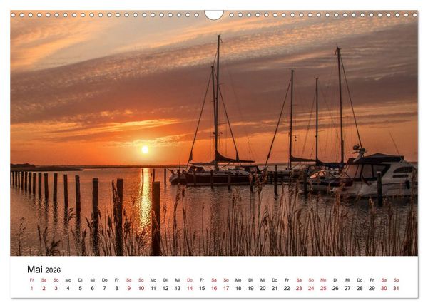 Produktbild: Ein Tag auf der Insel Hiddensee (Wandkalender 2026 DIN A3 quer), CALVENDO Monatskalender
