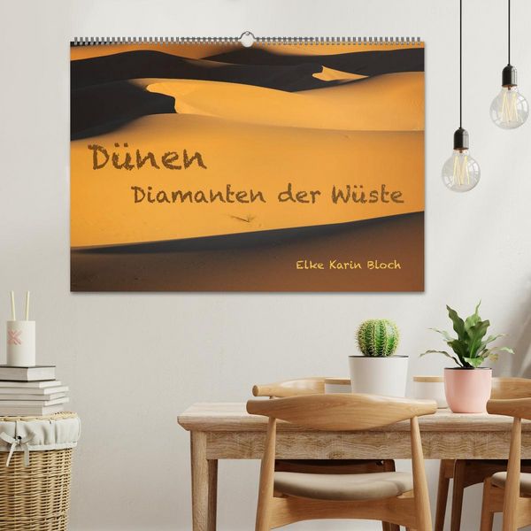 Produktbild: D&uuml;nen. Diamanten der W&uuml;ste (Wandkalender 2026 DIN A2 quer), CALVENDO Monatskalender