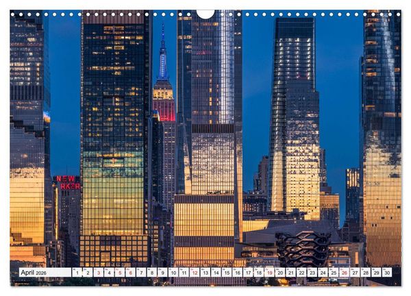 Produktbild: New York City - der besondere Blick auf Big Apple (Wandkalender 2026 DIN A3 quer), CALVENDO Monatskalender