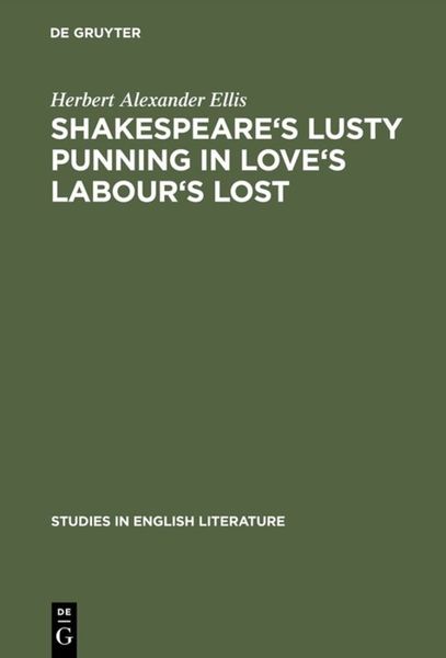 Produktbild: Shakespeare's lusty punning in Love's labour's lost