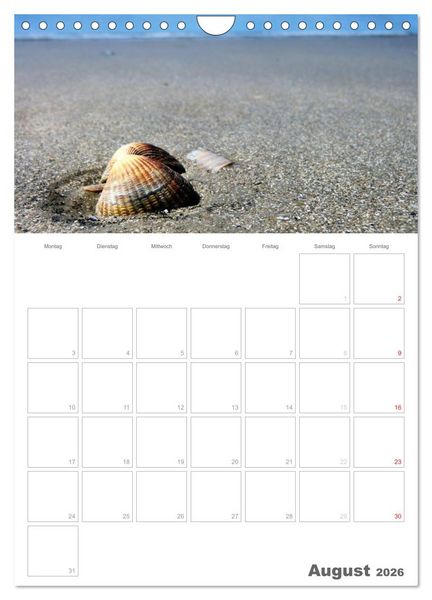 Produktbild: D&auml;nemarks Westk&uuml;ste (Wandkalender 2026 DIN A4 hoch), CALVENDO Monatskalender
