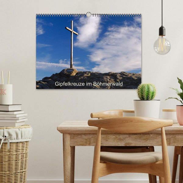 Produktbild: Gipfelkreuze im B&ouml;hmerwald (Wandkalender 2026 DIN A3 quer), CALVENDO Monatskalender