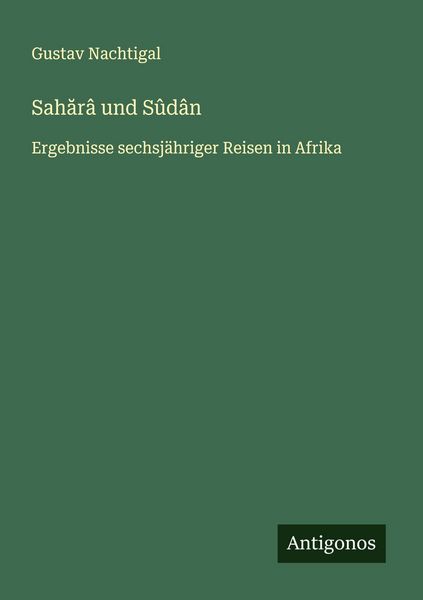 Produktbild: Sah&iquest;r&acirc; und S&ucirc;d&acirc;n
