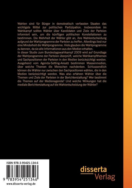 Produktbild: Politik & Medien: Meinungsmacher im Bundestagswahlkampf 2009