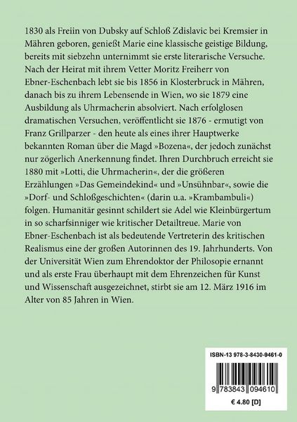 Produktbild: Krambambuli / Der Kreisphysikus