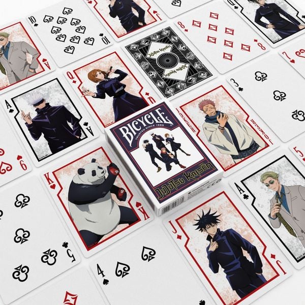 Produktbild: Bicycle Jujutsu Kaizen (Designer Spielkarten, Poker, Skat...)