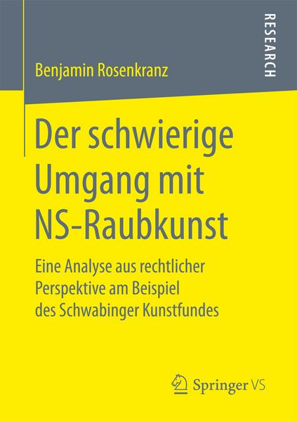 Produktbild: Der schwierige Umgang mit NS-Raubkunst