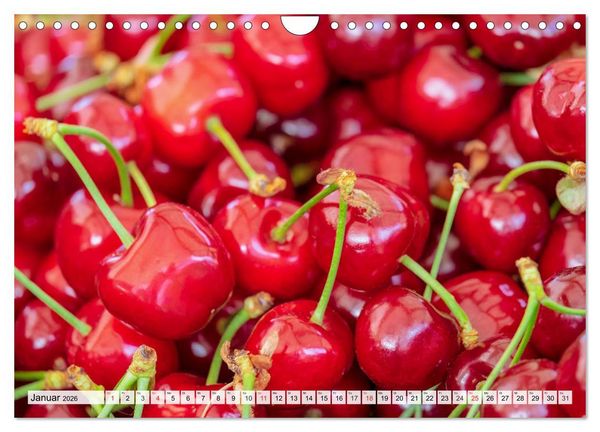 Produktbild: Kirschen. Wer kann da schon widerstehen? (Wandkalender 2026 DIN A4 quer), CALVENDO Monatskalender