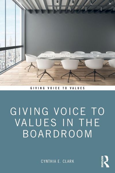 Produktbild: Giving Voice to Values in the Boardroom