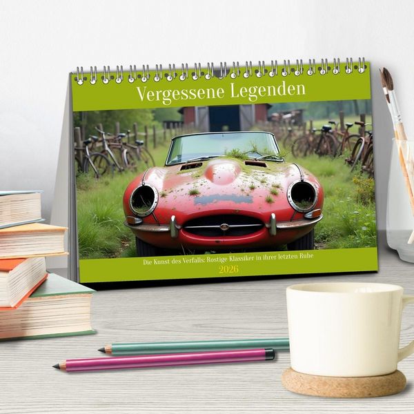 Produktbild: Vergessene Legenden (Tischkalender 2026 DIN A5 quer), CALVENDO Monatskalender