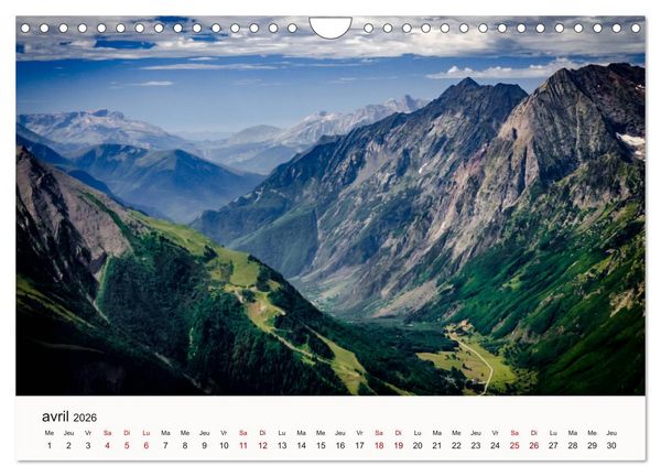Produktbild: Autour de Grenoble (Calendrier mural 2026 DIN A4 vertical), CALVENDO calendrier mensuel