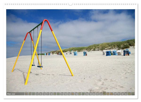 Produktbild: OP LANGEOOG (Wandkalender 2026 DIN A2 quer), CALVENDO Monatskalender