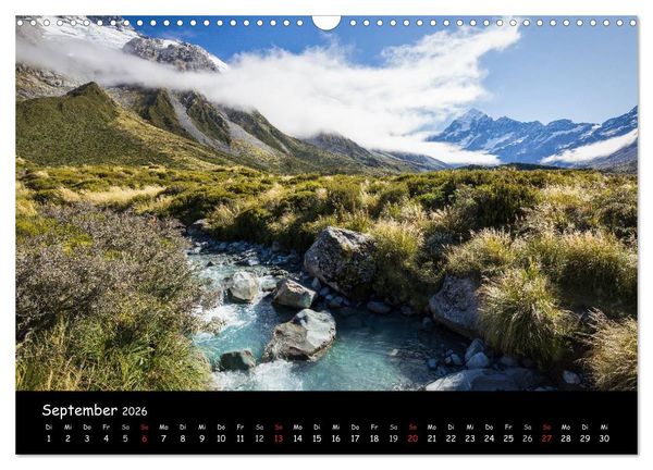 Produktbild: Sehnsucht nach Neuseeland (Wandkalender 2026 DIN A3 quer), CALVENDO Monatskalender