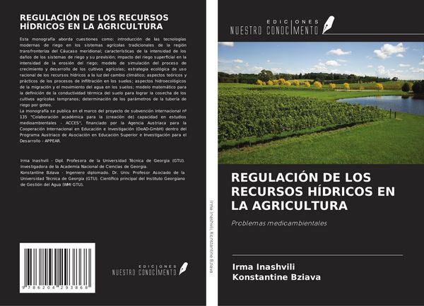 Produktbild: Regulaci&oacute;n De Los Recursos H&iacute;dricos En La Agricultura