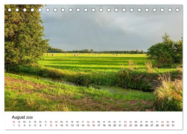 Produktbild: Unterwegs im Spreewald (Tischkalender 2026 DIN A5 quer), CALVENDO Monatskalender