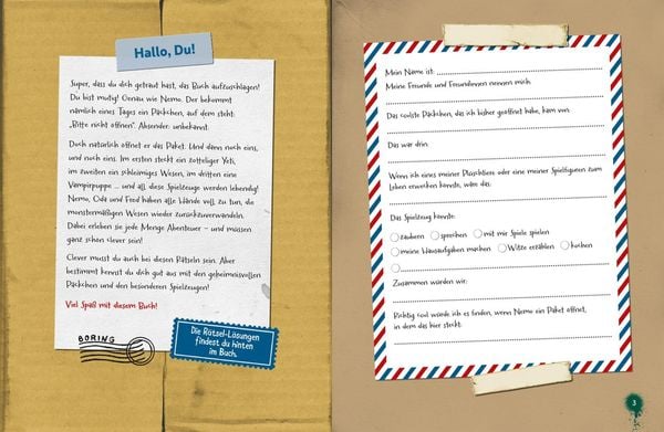 Produktbild: Bitte nicht &ouml;ffnen: Das gro&szlig;e R&auml;tselbuch