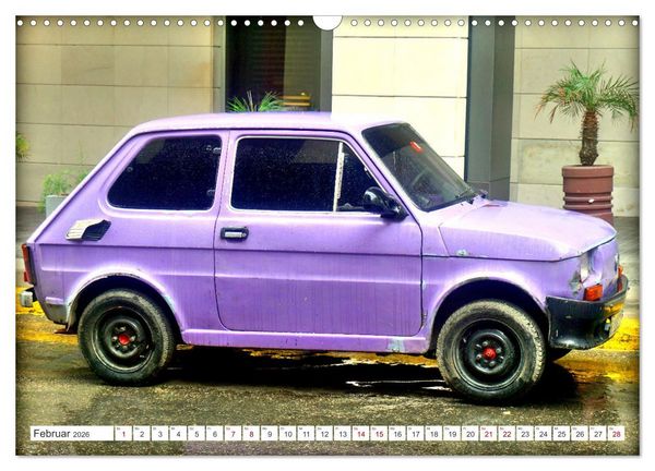 Produktbild: Best of Polski Fiat 126p (Wandkalender 2026 DIN A3 quer), CALVENDO Monatskalender