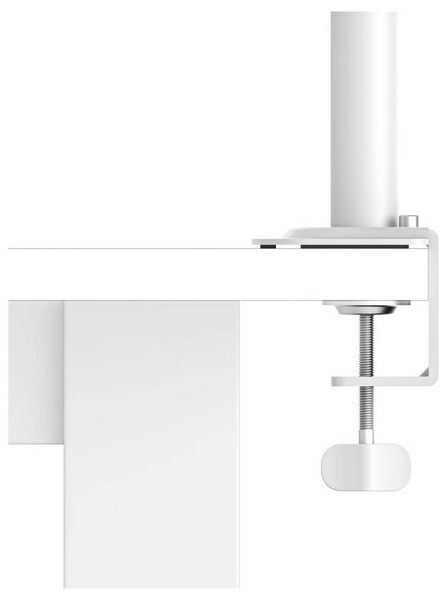 Produktbild: Hama Monitor-Tischhalterung 1 88,9 cm (35") Wei&szlig; Neigbar, H&ouml;henverstellbar, Rotierbar, Schwenkbar