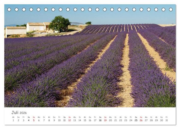Produktbild: Frankreich - Immer eine Reise wert (Tischkalender 2026 DIN A5 quer), CALVENDO Monatskalender
