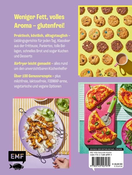 Glutenfrei kochen und backen mit dem Airfryer