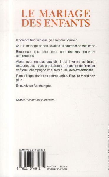 Produktbild: Le mariage des enfants