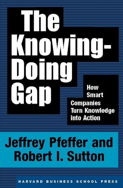 Produktbild: The Knowing-Doing Gap