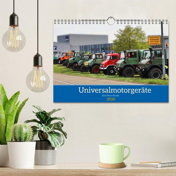 Produktbild: Universalmotorger&auml;te Eine Stern-Parade (Wandkalender 2026 DIN A4 quer), CALVENDO Monatskalender