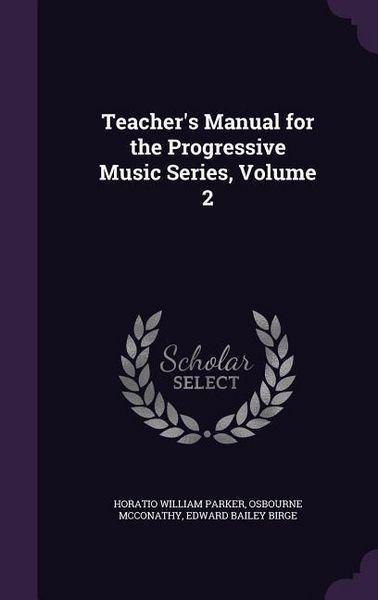 Produktbild: Teacher's Manual for the Progressive Music Series, Volume 2
