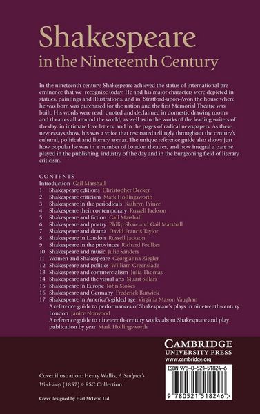 Produktbild: Shakespeare in the Nineteenth Century