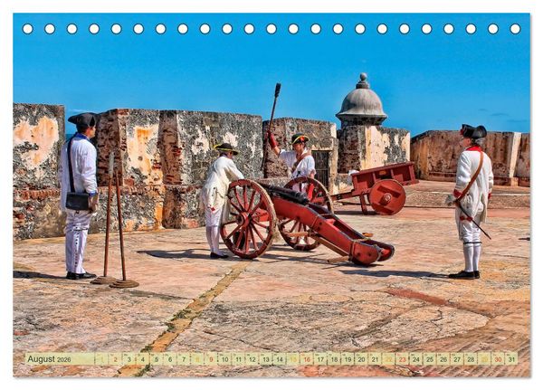Produktbild: Reise in die Karibik - von den Bahamas bis Aruba (Tischkalender 2026 DIN A5 quer), CALVENDO Monatskalender