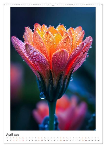 Produktbild: Bl&uuml;ten traumhaft (hochwertiger Premium Wandkalender 2026 DIN A2 hoch), Kunstdruck in Hochglanz