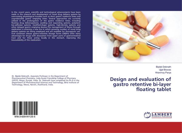 Produktbild: Design and evaluation of gastro retentive bi-layer floating tablet