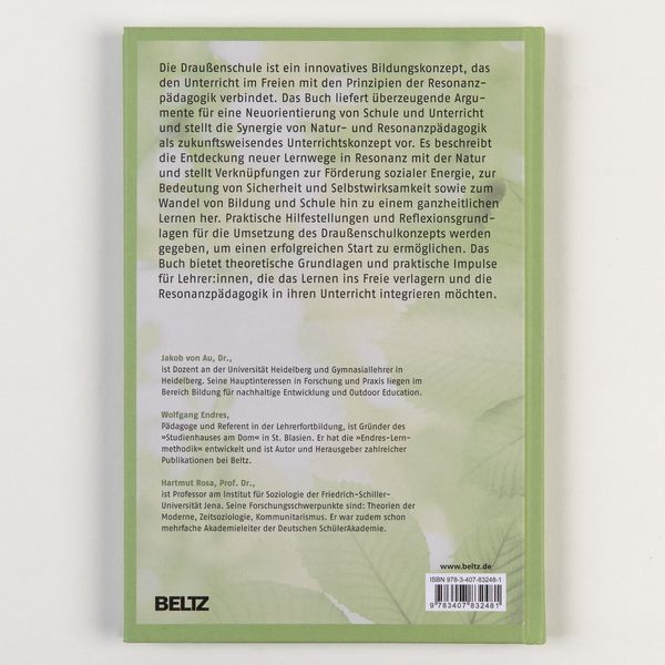 Produktbild: Resonanzp&auml;dagogik in der freien Natur