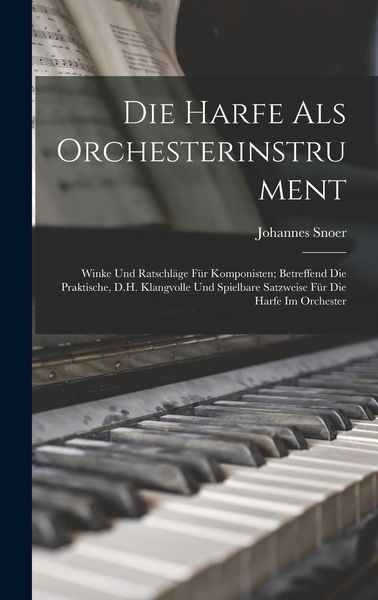 Produktbild: Die Harfe Als Orchesterinstrument