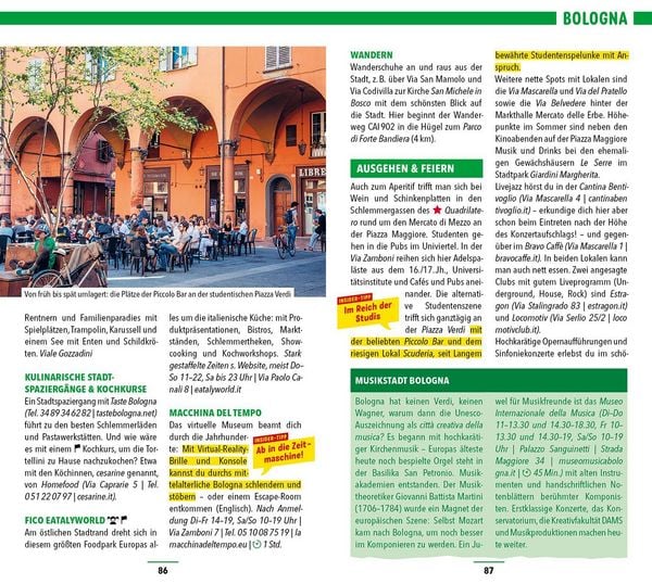Produktbild: MARCO POLO Reisef&uuml;hrer Emilia-Romagna, Bologna, Parma, Ravenna