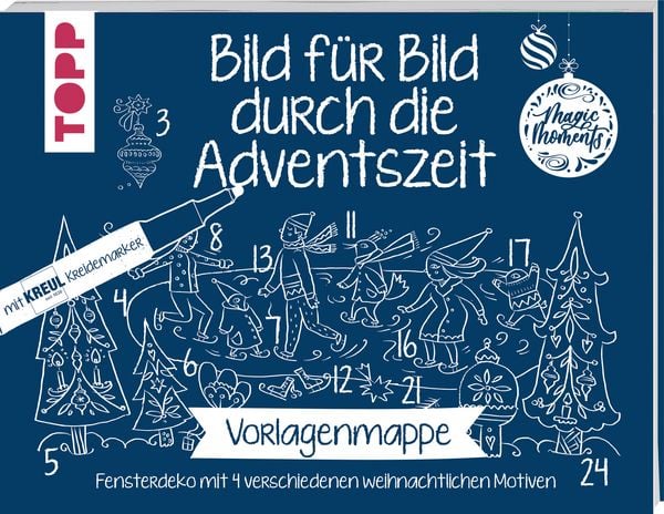 Produktbild: Vorlagenmappe Bild f&uuml;r Bild durch die Adventszeit