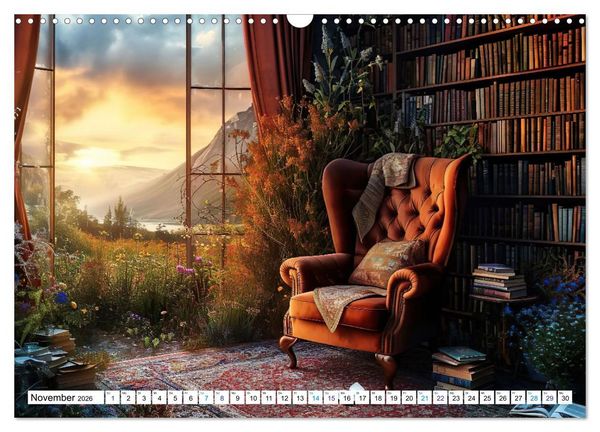 Produktbild: Sesselgeschichten (Wandkalender 2026 DIN A3 quer), CALVENDO Monatskalender