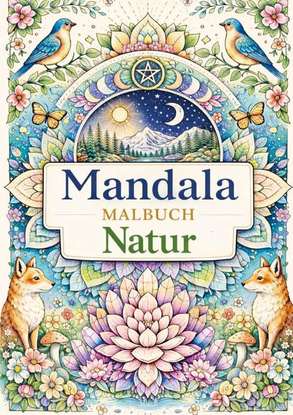 Produktbild: Mandala malbuch, Natur