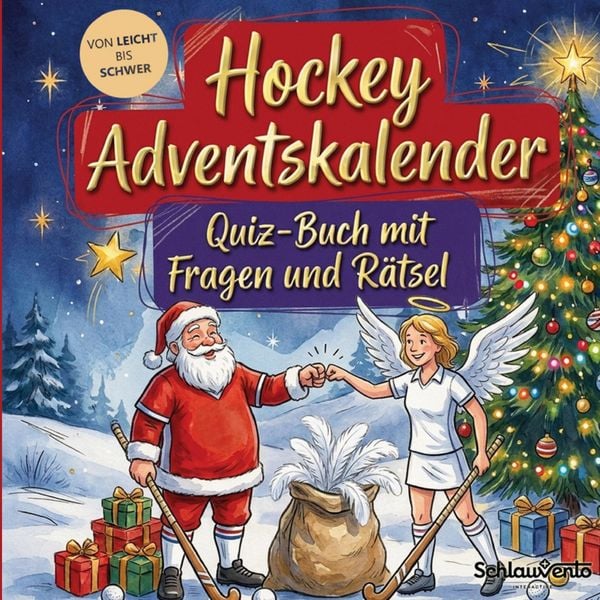 Produktbild: Hockey-Adventskalender: Quiz-Buch mit Fragen und R&auml;tsel
