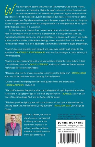 Produktbild: The Theory and Craft of Digital Preservation