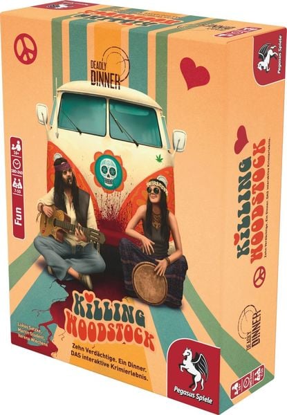 Produktbild: Deadly Dinner - Killing Woodstock (Spiel)