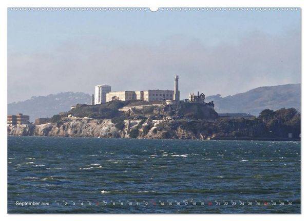 Produktbild: San Francisco Westk&uuml;ste USA (Wandkalender 2026 DIN A2 quer), CALVENDO Monatskalender