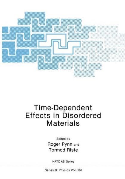 Produktbild: Time-Dependent Effects in Disordered Materials