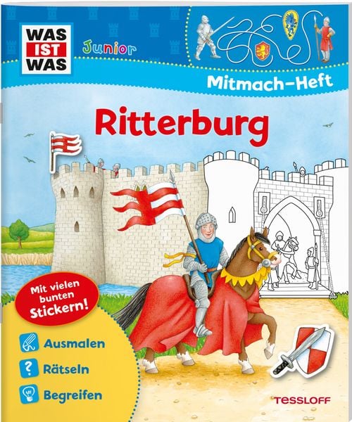 Produktbild: Mitmach-Heft Ritterburg